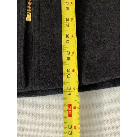 Michael Kors grey belted wool coat size PS - Picture 5 of 6